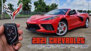 2021 Chevrolet Corvette 2LT Z51 Convertible: Start up & Full Review