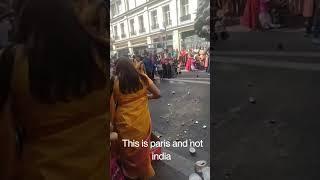 Ganesh  chaturthi celebration in paris gare de nord