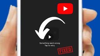 Fixed: YouTube Something Went Wrong Problem iPhone (2024)