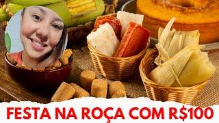 FIZ MUITA COMIDA COM R$100