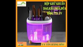 HỘP KHỬ KHUẨN DAO, KÉO, THÌA, ĐŨA BẰNG TIA UV