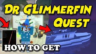 How to COMPLETE Dr Glimmerfin QUEST + Get ALGAE, FIREWORK ROD & Boat | Golden Tide (Roblox Fisch)