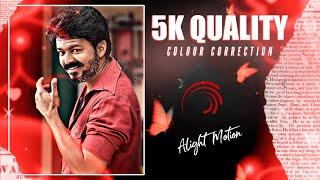 5k Quality Cc Ae inspired !! | Alightmotion Tutorial | Tamil