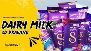  என்னாது dairy milk chocolate வரையனுமா || tamil artist || drawing tips and tricks