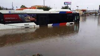 Flooding strands METRO passengers