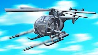 Deconstructing a MILITARY HELICOPTER! - Disassembly 3D Gameplay