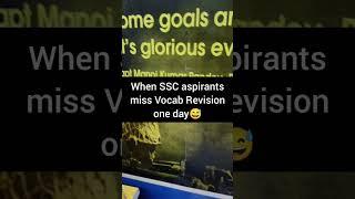 SSC vocab Revision || Don't forget to revise vocab daily