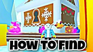 How to Find Huge Gingerbread Chest in Pet Simulator X | Christmas update 2022