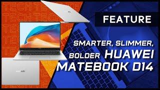 Huawei Matebook D14 (2023) - Bigger Display, Slimmer Profile. Class is in session