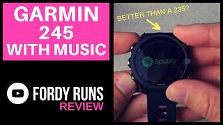 Garmin Forerunner 245 Music Review