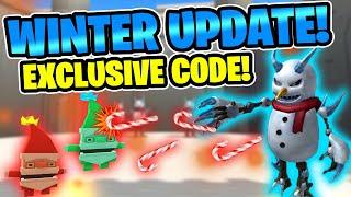 WINTER UPDATE! EXCLUSIVE CODE! GETTING FULL RAINBOW PETS | Giant Simulator