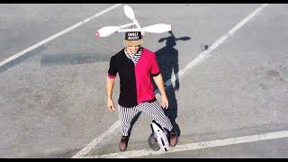 Kingsong Electric Unicycle Juggling with DJI Mini 2, DJI Pocket 2, Sony ZV-1 and Insta 360 One