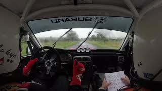 Rally Kroměříž 2019 Onboard Rz 8 Netčice Lukyn a Marek Subaru Impreza