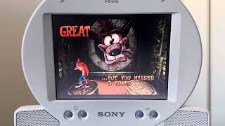 Crash Bandicoot 1 - Jungle Rollers (PSone LCD Screen)