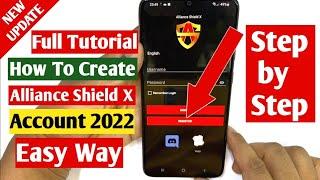 How To Create alliance shield x Account / How To Create Samsung Account 2022/ Full Tutoreal