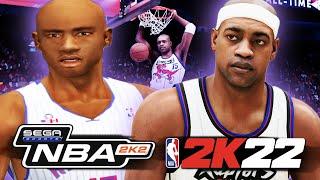 ДЕЛАЮ ДАНК ЗА ВИНСА КАРТЕРА ПОЧТИ В КАЖДОЙ 2К! ● Vince Carter In Every NBA 2K (NBA 2K2 - NBA 2K22)