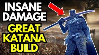 Elden Ring Great Katana Build - How to Build a SAMURAI KNIGHT Guide (Shadow of the Erdtree Build)