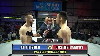 SPARTA AVM15: ALIX FISHER vs JUSTON CAMPOS