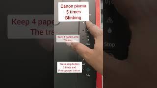 canon g3000 5 times blinking