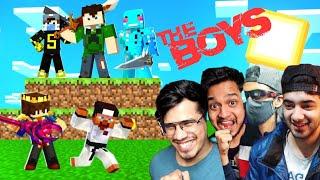 The Boys Ft.‎ @GamerFleet  @YesSmartyPie @DREAMBOYYT @ezio18rip #theboys #minecraft