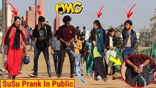 Susu prank in public || funny prank || just fun