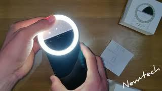 Selfie Ring Light LED Lamp USB Charge Selfie Flash Camera Phone Len Photography Enhancing for iPhone