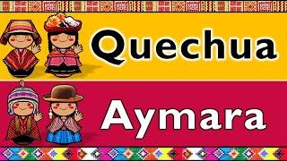 QUECHUA & AYMARA LANGUAGES