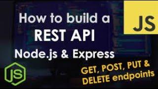 Building RESTful services Using Express.complete setup