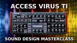 Sound Design Free Masterclass - Virus Ti Secret Hints & Tricks