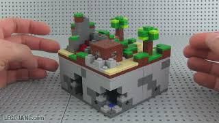  LEGO Minecraft 2013 The Forest Micro World review! 21102 re upload Ideas / Cuusoo set