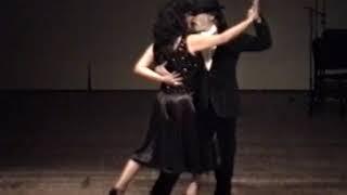 Nora and Raul Dinzelbacher, dancing milonga and tango in 1990