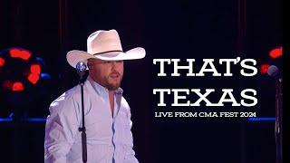 Cody Johnson - That's Texas (Live from CMA Fest 2024)