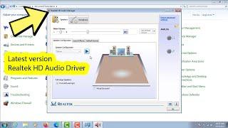 How to download realtek audio driver for windows 7