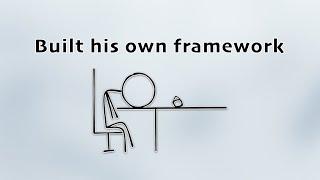 Don't build your own framework | Dev Diaries