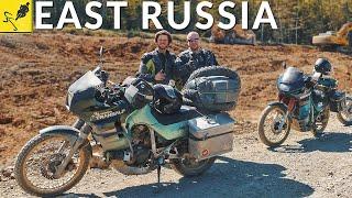 Riding 5000km in 6 Days! (Russia to Japan on Soviet Ferry Boat). Motorbike Around the World - Ep17