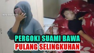 FULL! Istri Viralkan Detik-detik Pergoki Suami Selingkuh Dalam Rumah Sendiri