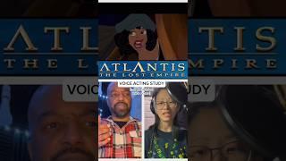 ️⭐️Disney’s “Atlantis” voice acting study feat. Taylor Johnson. For practice and fun only. #disney