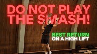 3 GREAT TIPS to Improve Your Accuracy on HIGH LIFTS in Badminton