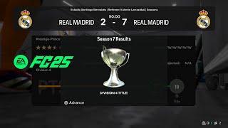 *Winning The Division 4 Championship* - Road To Division 1 (Division 4) - EA SPORTS FC 25 (PS5)