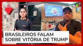 Brasileiros esperam melhorias com Trump e não temem dificuldades para imigrantes