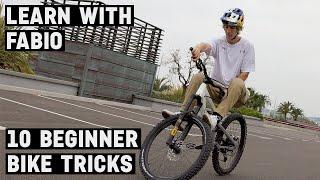 10 Beginner MTB Tricks with Fabio Wibmer