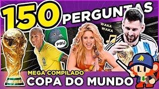  SUPER COMPILADO COPA DO MUNDO 🟩🟨 IMPOSSÍVEL acertar todas! | 50 MIN de Quizzes da Copa #quiz