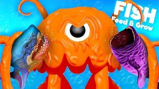 NEW STINGER FLYNN Jelly Fish vs ALL FISH | Feed & Grow Fish