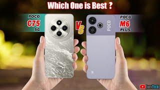 STOP Wasting Your Money on the WRONG Phone! Poco C75 5G Vs Poco M6 Plus