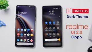 OxygenOS 11 (Dark Mode) Widget & Theme for Realme and Oppo devices