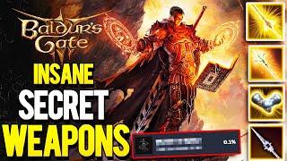 Only 0.1% of Players Unlocked These! Baldur's Gate 3 Strongest Legendary Weapons
