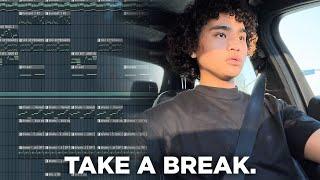 take a break from making beats