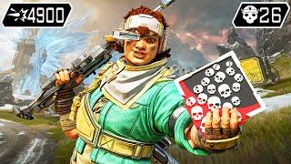 VANTAGE 26 KILLS & 4900 DAMAGE WAS INSANE (Apex Legends Gameplay)