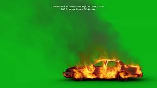 Car Burning Effects | Green Screen Free VFX