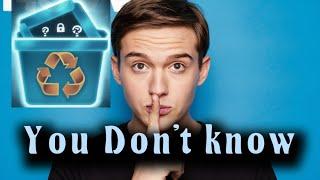 secrets of the windows Recycle Bin |Thio tech|